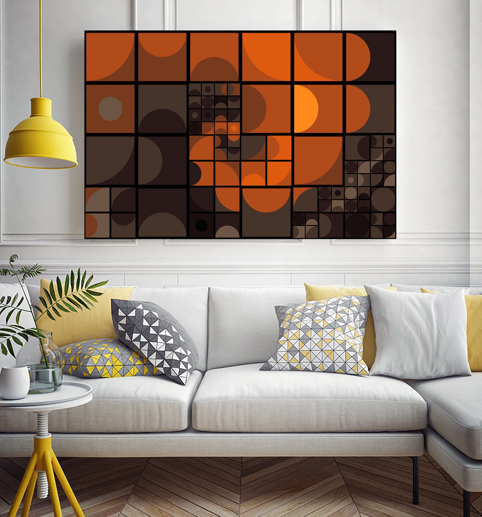 Gargantua by Sean Mullin on GIANT ART - orange digital painting