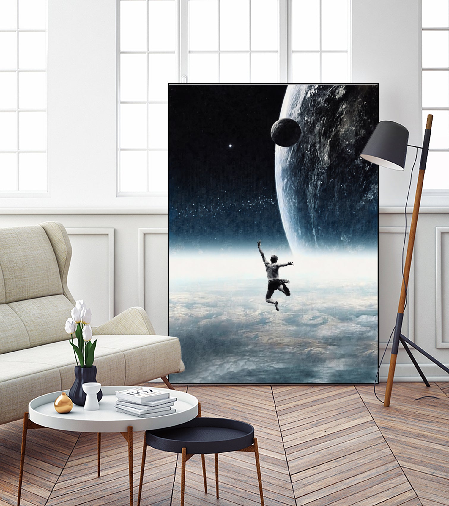 Dive into another world by Menelaos Trompoukis on GIANT ART - blue digital painting