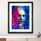 albert einstein by erjas saga on GIANT ART - black character design