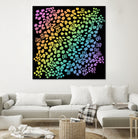 Rainbow Abstract Animal Print by Kelsey Lovelle on GIANT ART - green digital painting