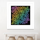 Rainbow Abstract Animal Print by Kelsey Lovelle on GIANT ART - green digital painting