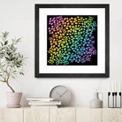 Rainbow Abstract Animal Print by Kelsey Lovelle on GIANT ART - green digital painting