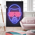 Kanye West by Octavian Mihai Mielu on GIANT ART - blue character design