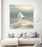 Free Falling Dream by Richard Davis on GIANT ART - yellow digital painting