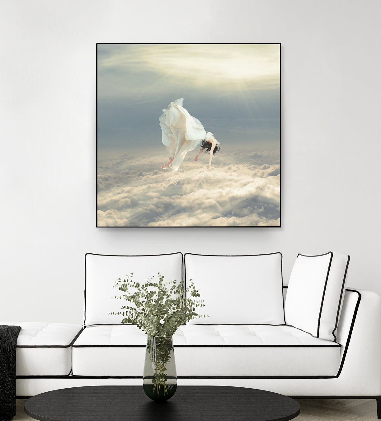 Free Falling Dream by Richard Davis on GIANT ART - yellow digital painting