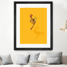 Frequent Fliers / Kobe by Jason Ratliff on GIANT ART - yellow digital painting