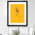 Frequent Fliers / Kobe by Jason Ratliff on GIANT ART - yellow digital painting