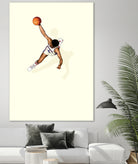 Frequent Fliers / Dr. J by Jason Ratliff on GIANT ART - white digital painting