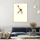 Frequent Fliers / Dr. J by Jason Ratliff on GIANT ART - white digital painting