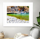 alypa beach mani greece by Haris Kavalla on GIANT ART - green photo illustration