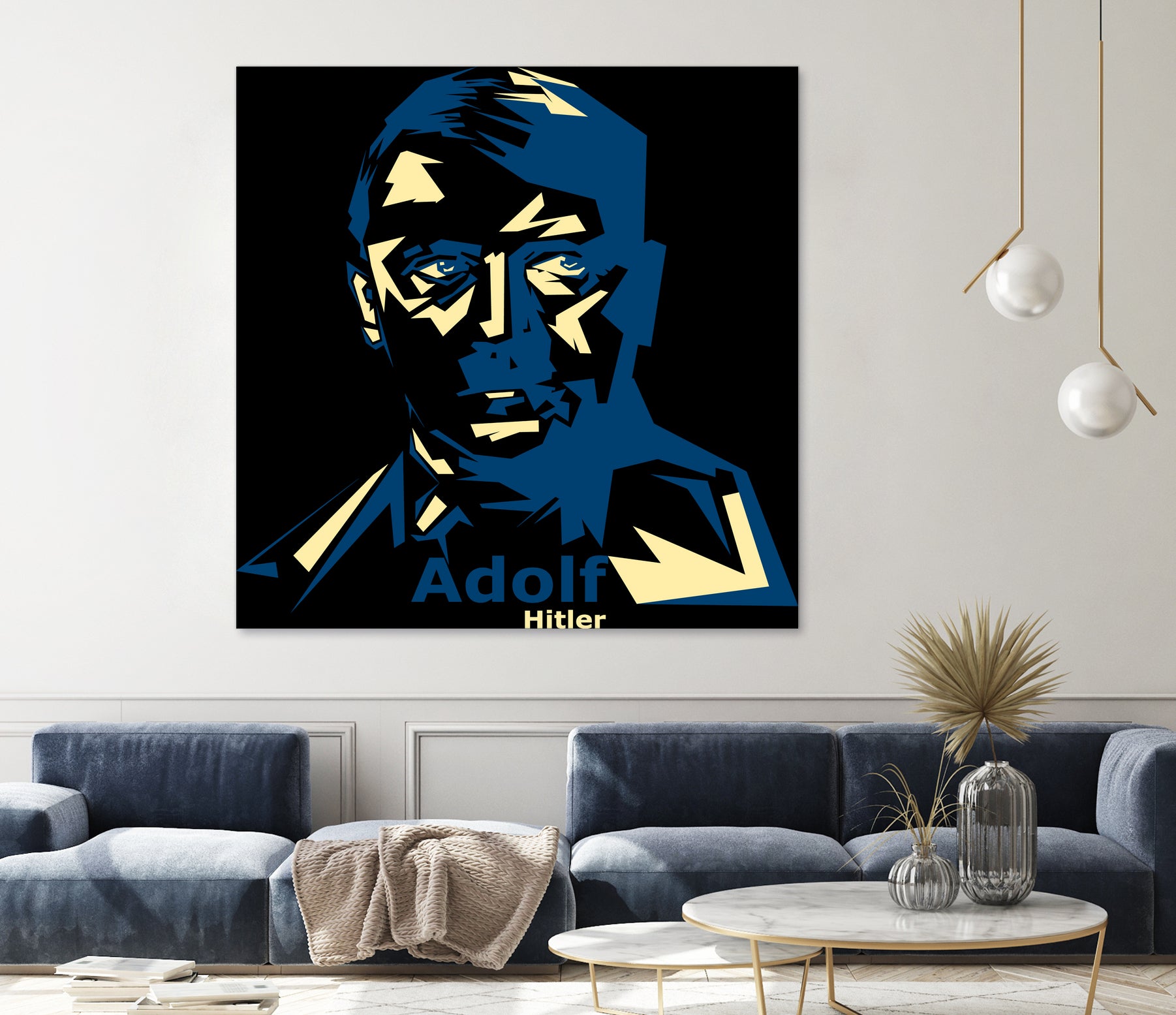 HITLER by Alfin Studio on GIANT ART - white photo illustration