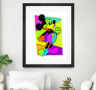 Mickey Mouse | Pop Art by William Cuccio on GIANT ART - green digital painting