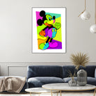 Mickey Mouse | Pop Art by William Cuccio on GIANT ART - green digital painting