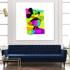 Mickey Mouse | Pop Art by William Cuccio on GIANT ART - green digital painting