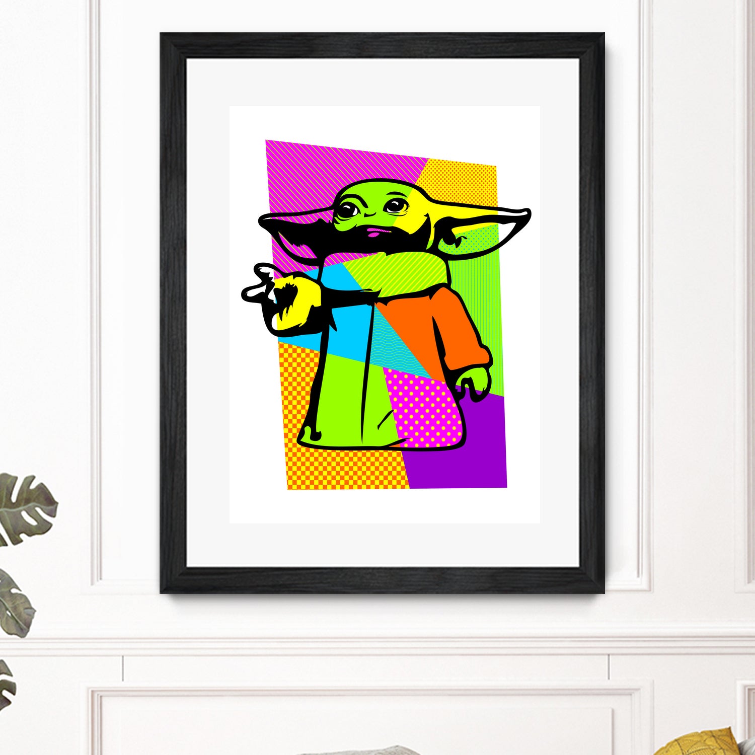 The Child | Baby Yoda | Mandalorian | Pop Art by William Cuccio on GIANT ART - green digital painting