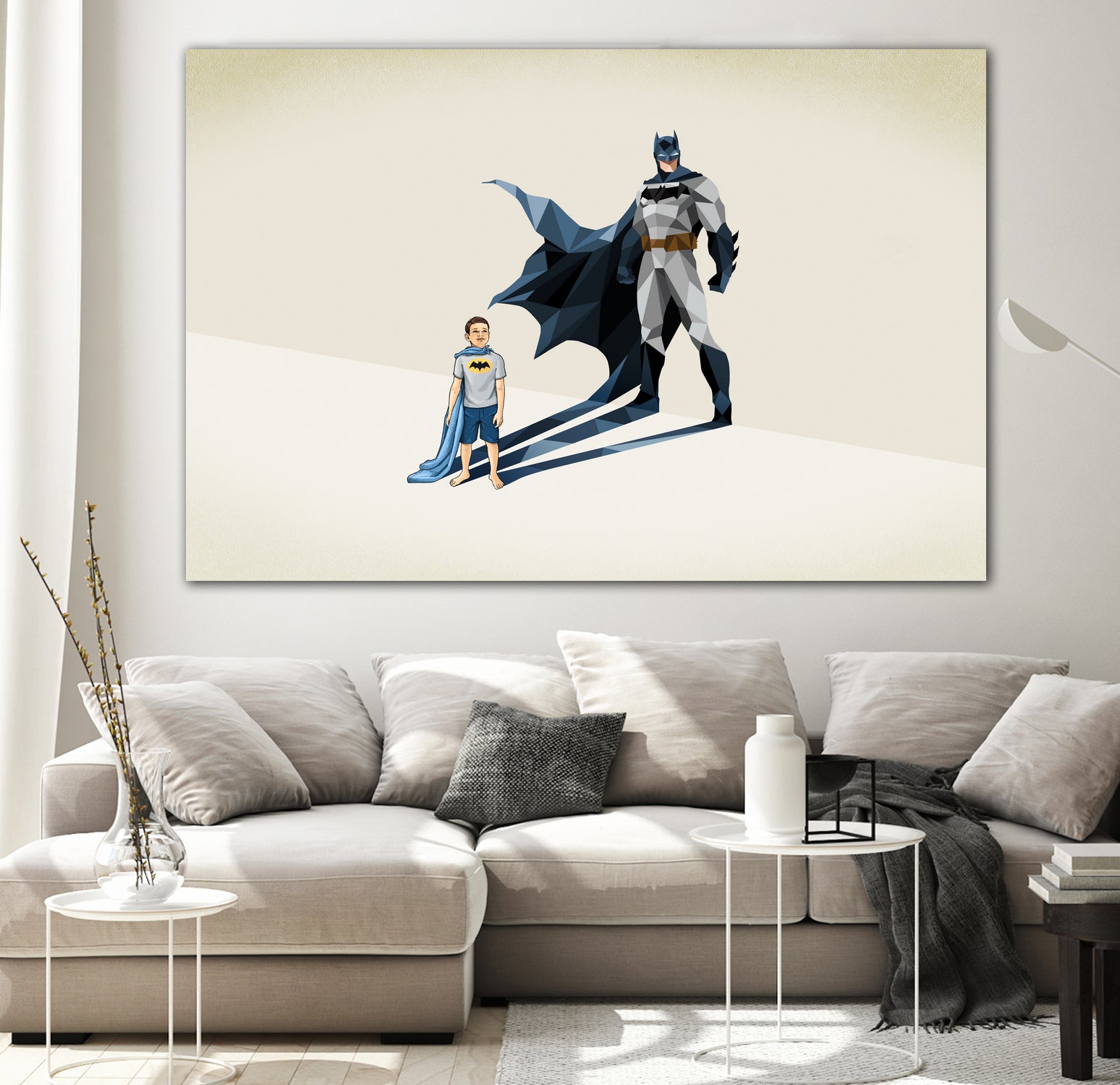 Dark Knight by Jason Ratliff on GIANT ART - blue digital painting