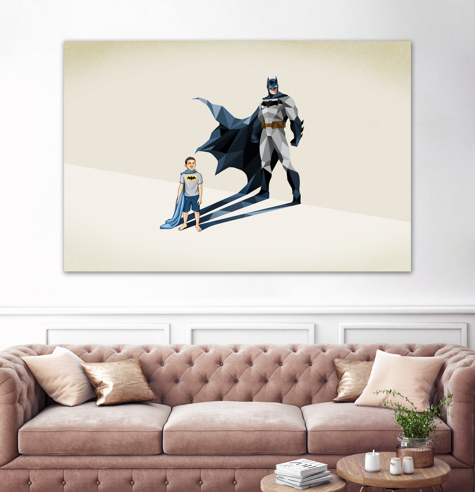 Dark Knight by Jason Ratliff on GIANT ART - blue digital painting