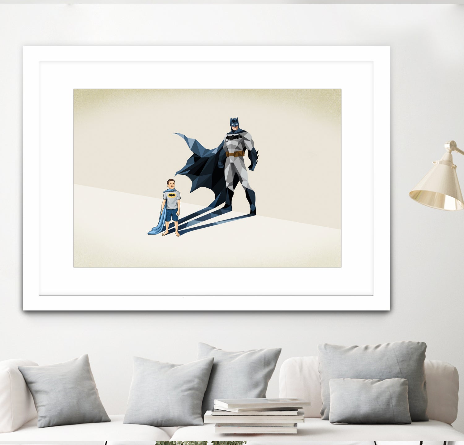 Dark Knight by Jason Ratliff on GIANT ART - blue digital painting