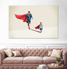 Boy of Tomorrow by Jason Ratliff on GIANT ART - red digital painting