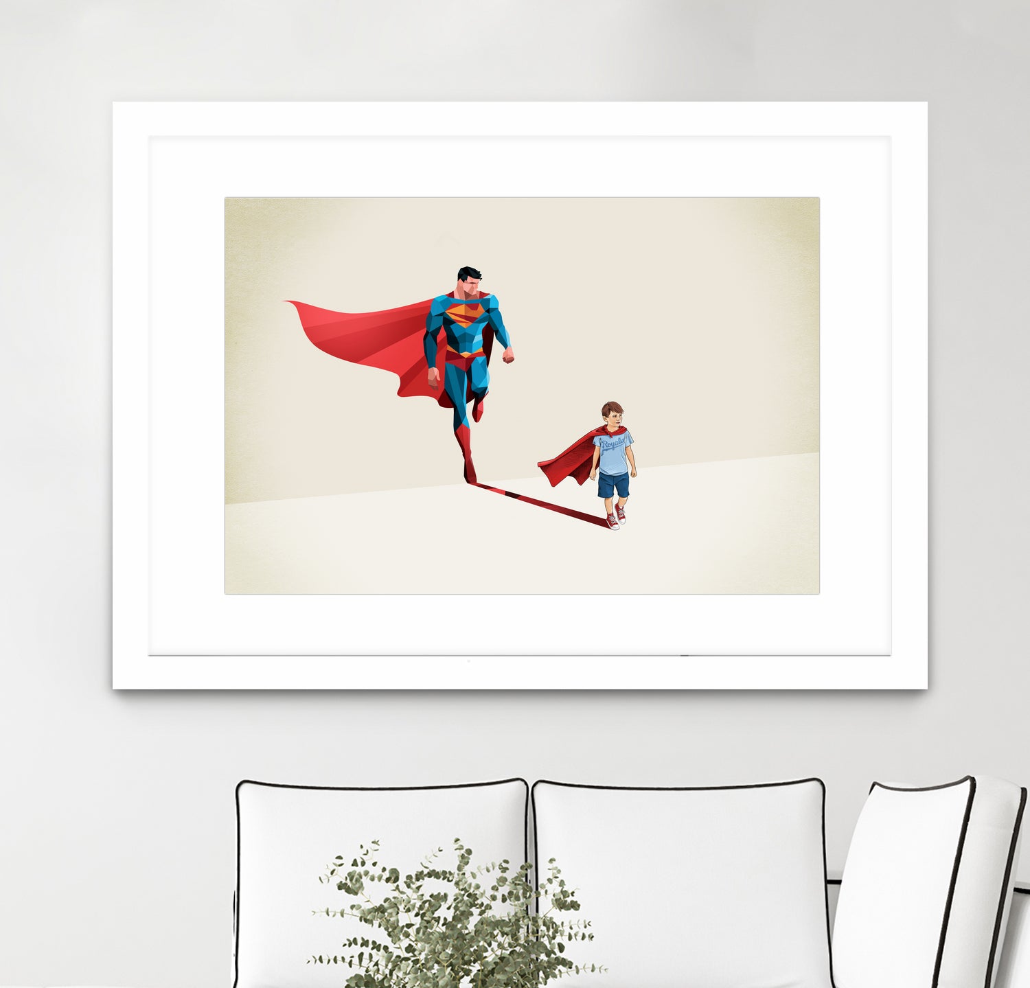 Boy of Tomorrow by Jason Ratliff on GIANT ART - red digital painting