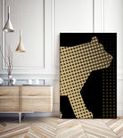 golden bear by Magdolna Novak on GIANT ART - brown digital drawing