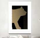 golden bear by Magdolna Novak on GIANT ART - brown digital drawing