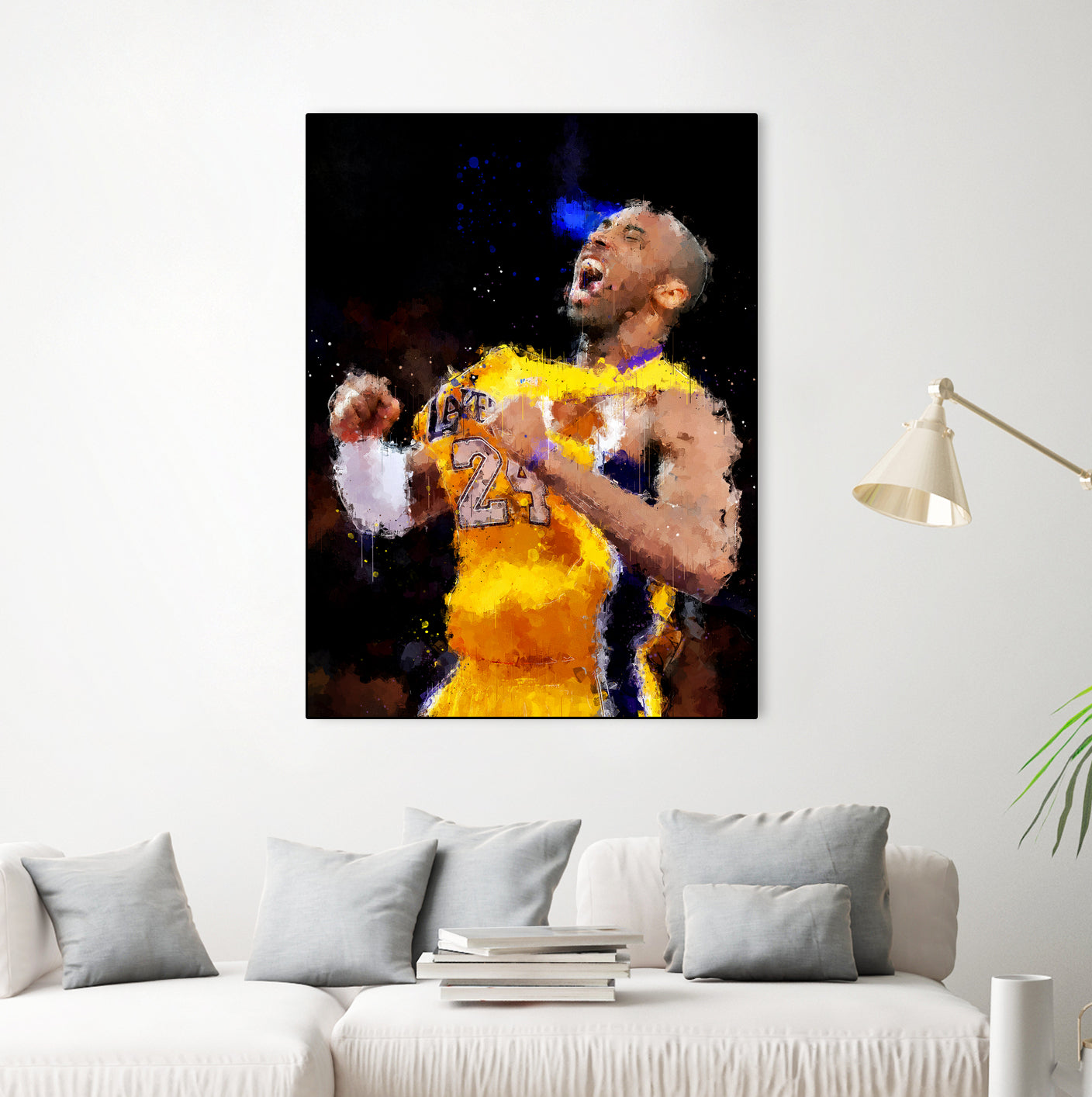 MAMBA HUSTLE PLAYS by Eysmael Quisora on GIANT ART - black digital painting