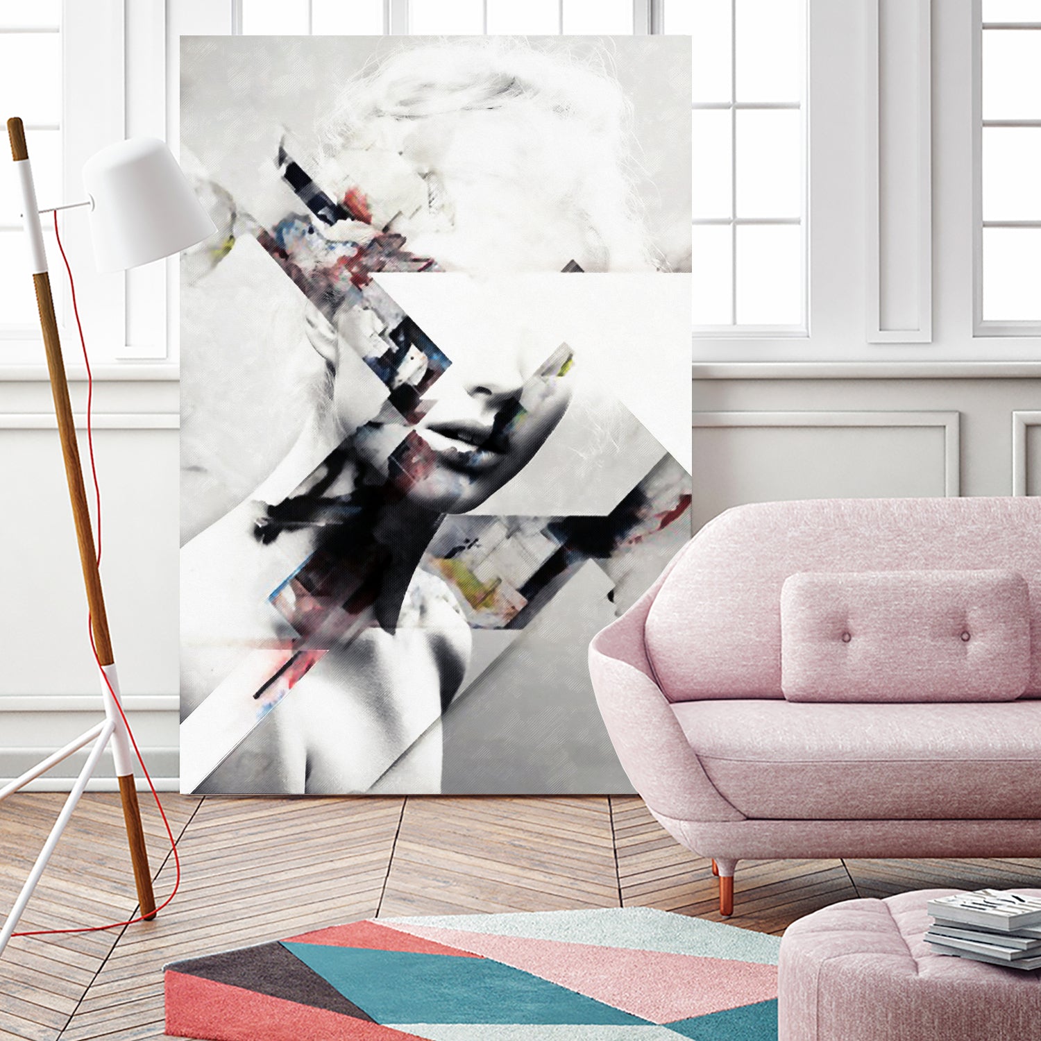 Abstract sections of beauty by Menelaos Trompoukis on GIANT ART - gray digital painting