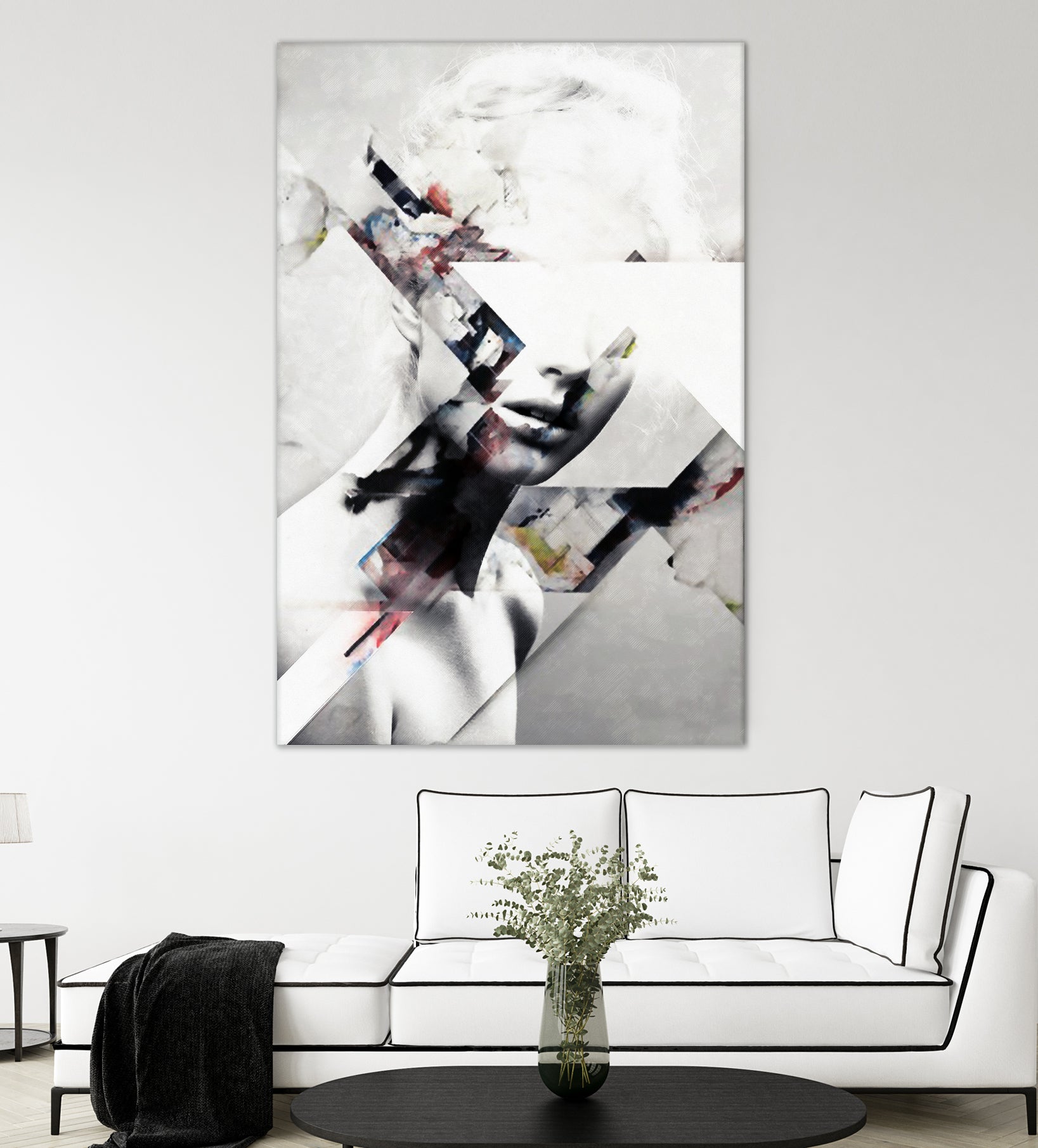 Abstract sections of beauty by Menelaos Trompoukis on GIANT ART - gray digital painting