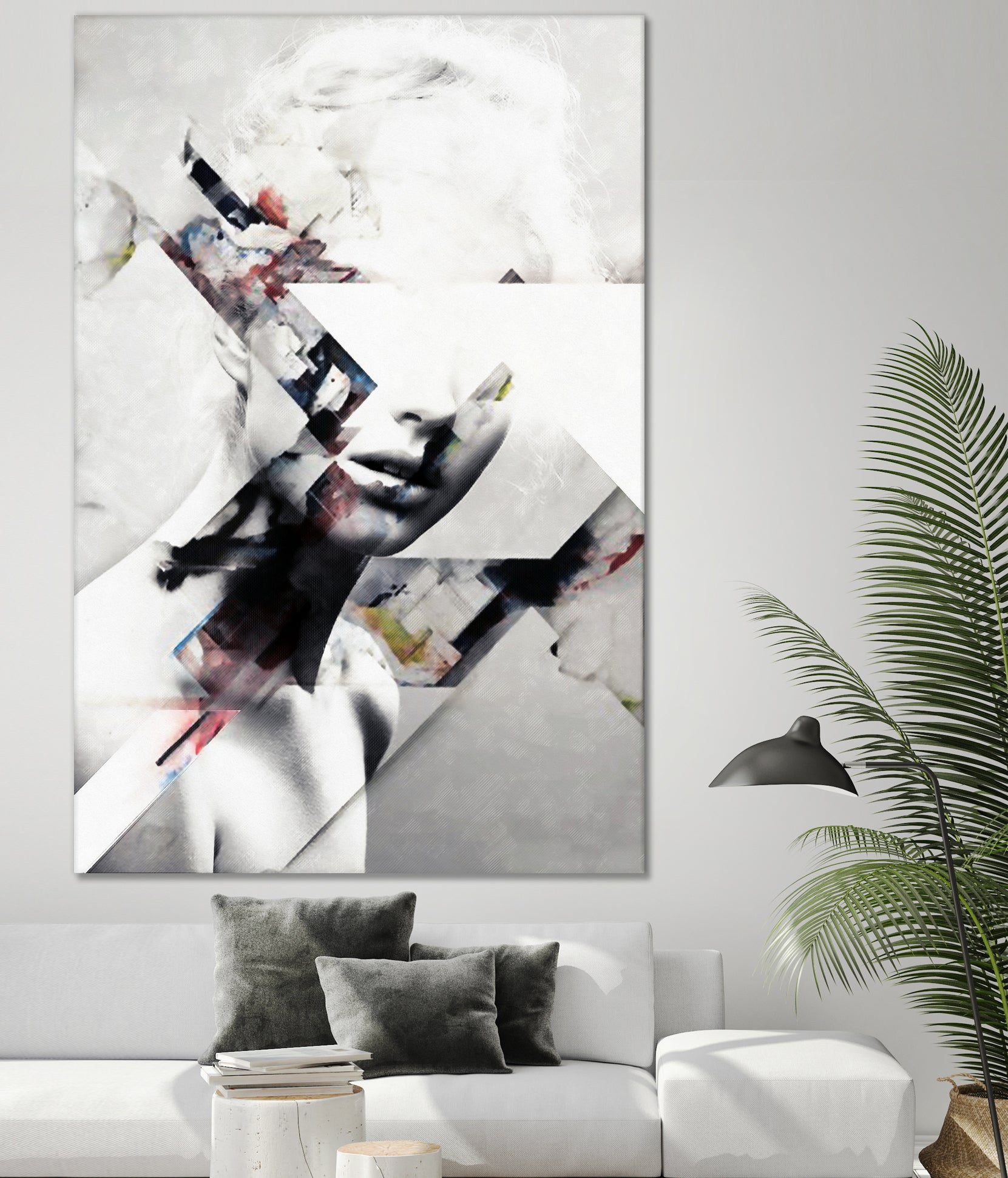 Abstract sections of beauty by Menelaos Trompoukis on GIANT ART - gray digital painting