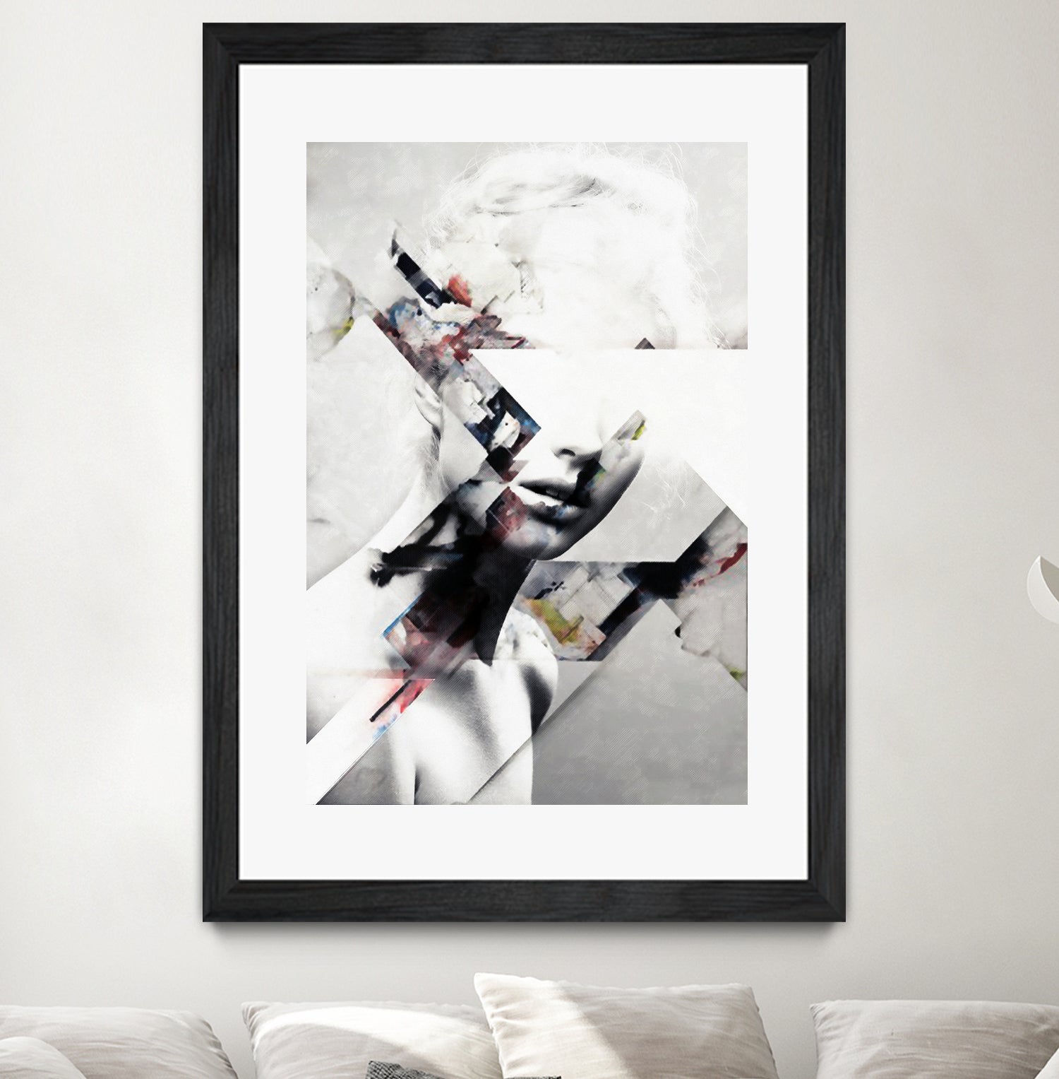 Abstract sections of beauty by Menelaos Trompoukis on GIANT ART - gray digital painting