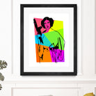 Princess Leia | Star Wars | Pop Art by William Cuccio on GIANT ART - pink digital painting