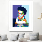 Elvis Presley by Art Style on GIANT ART - white digital drawing