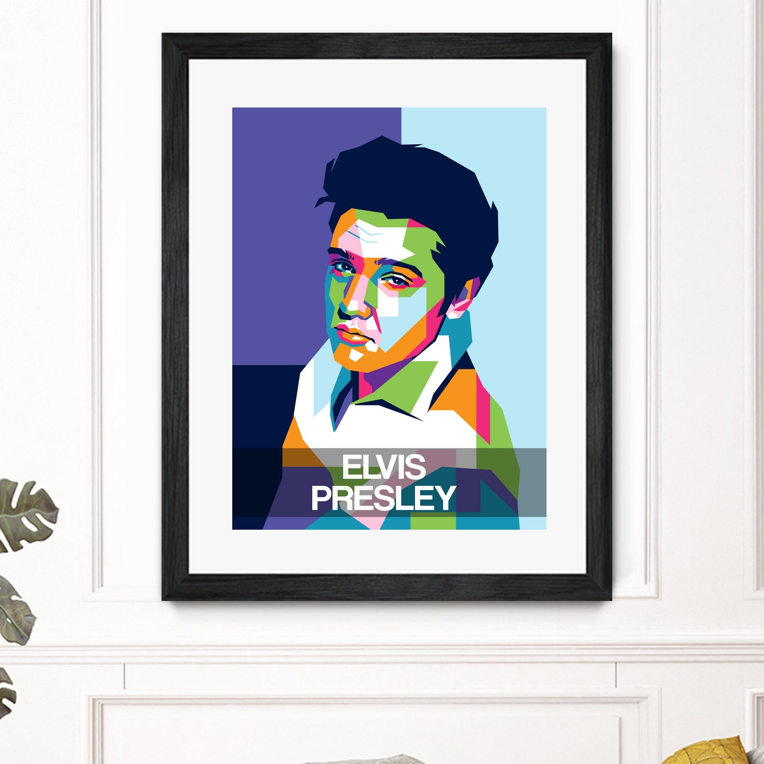 Elvis Presley by Art Style on GIANT ART - white digital drawing