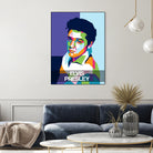 Elvis Presley by Art Style on GIANT ART - white digital drawing