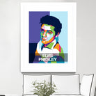 Elvis Presley by Art Style on GIANT ART - white digital drawing