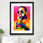 Mac Miller Inspired Pop-art Tribute Music Poster, Wall Art by kim huynh on GIANT ART - red digital painting