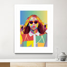 Beyonce Music Poster Art Print, Pop Art, Music Icon Wall Art by kim huynh on GIANT ART - fuchsia digital painting