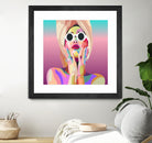 Ariana Grande Pop-Art Wall Decor Music Poster by kim huynh on GIANT ART - pink digital painting