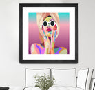 Ariana Grande Pop-Art Wall Decor Music Poster by kim huynh on GIANT ART - pink digital painting