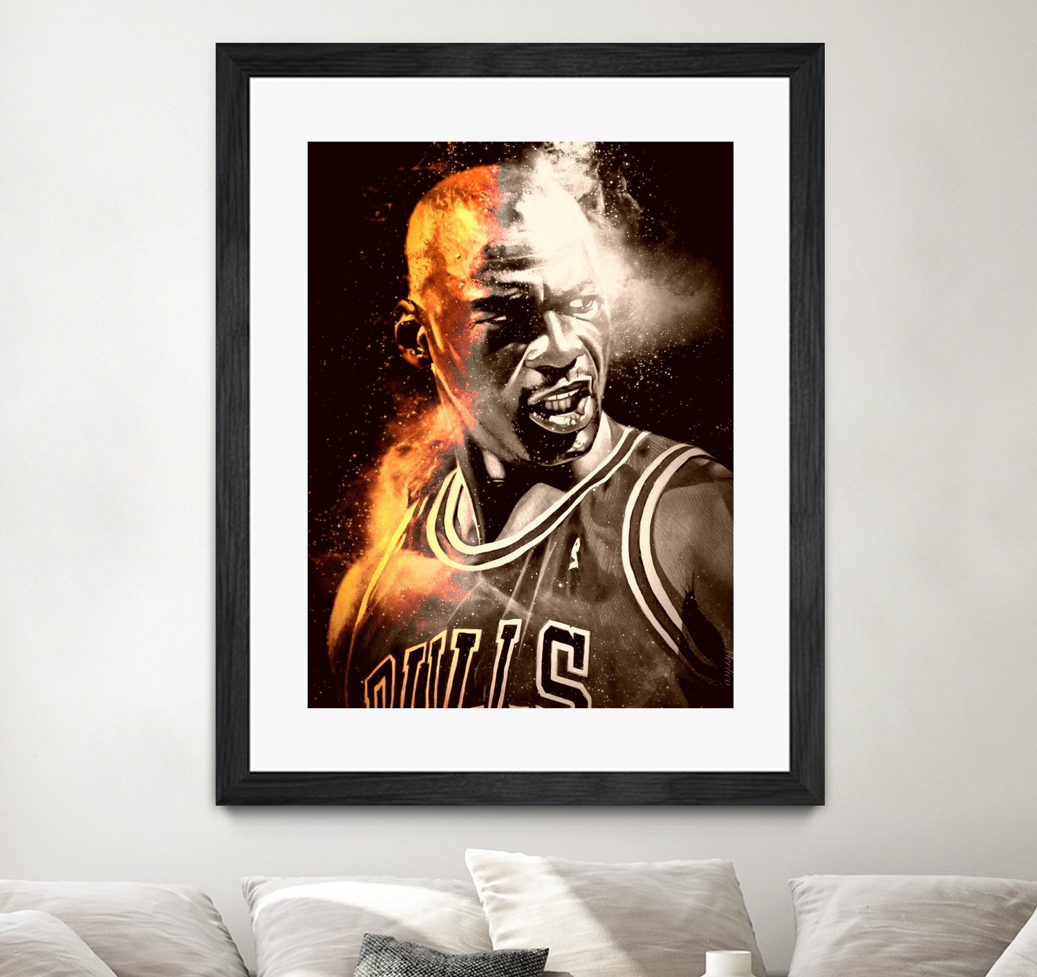 Michael Jordan by erjas saga on GIANT ART - black digital painting