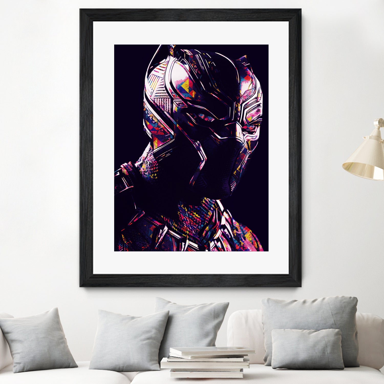 Black Panther by Sara Kamal on GIANT ART - black digital painting