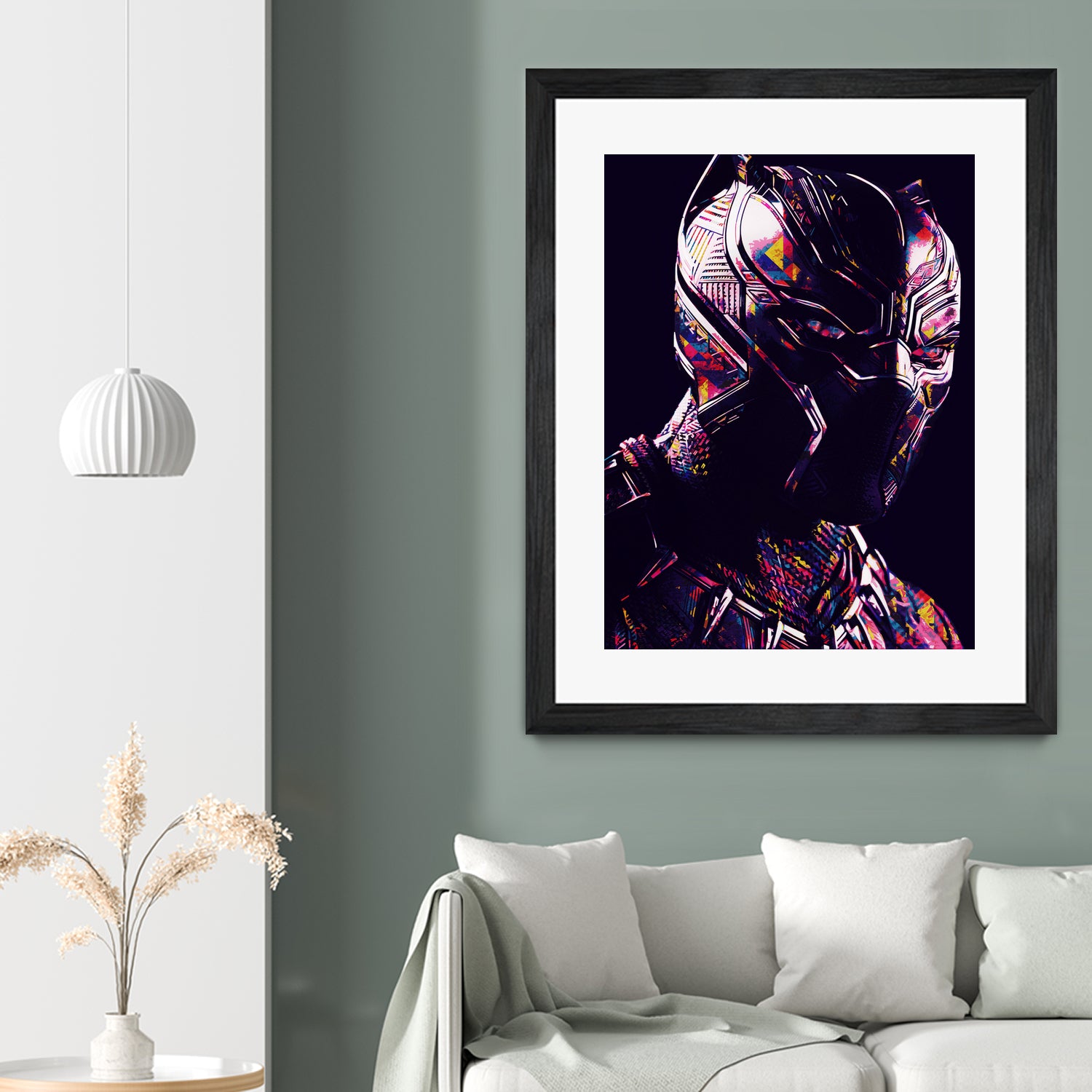 Black Panther by Sara Kamal on GIANT ART - black digital painting