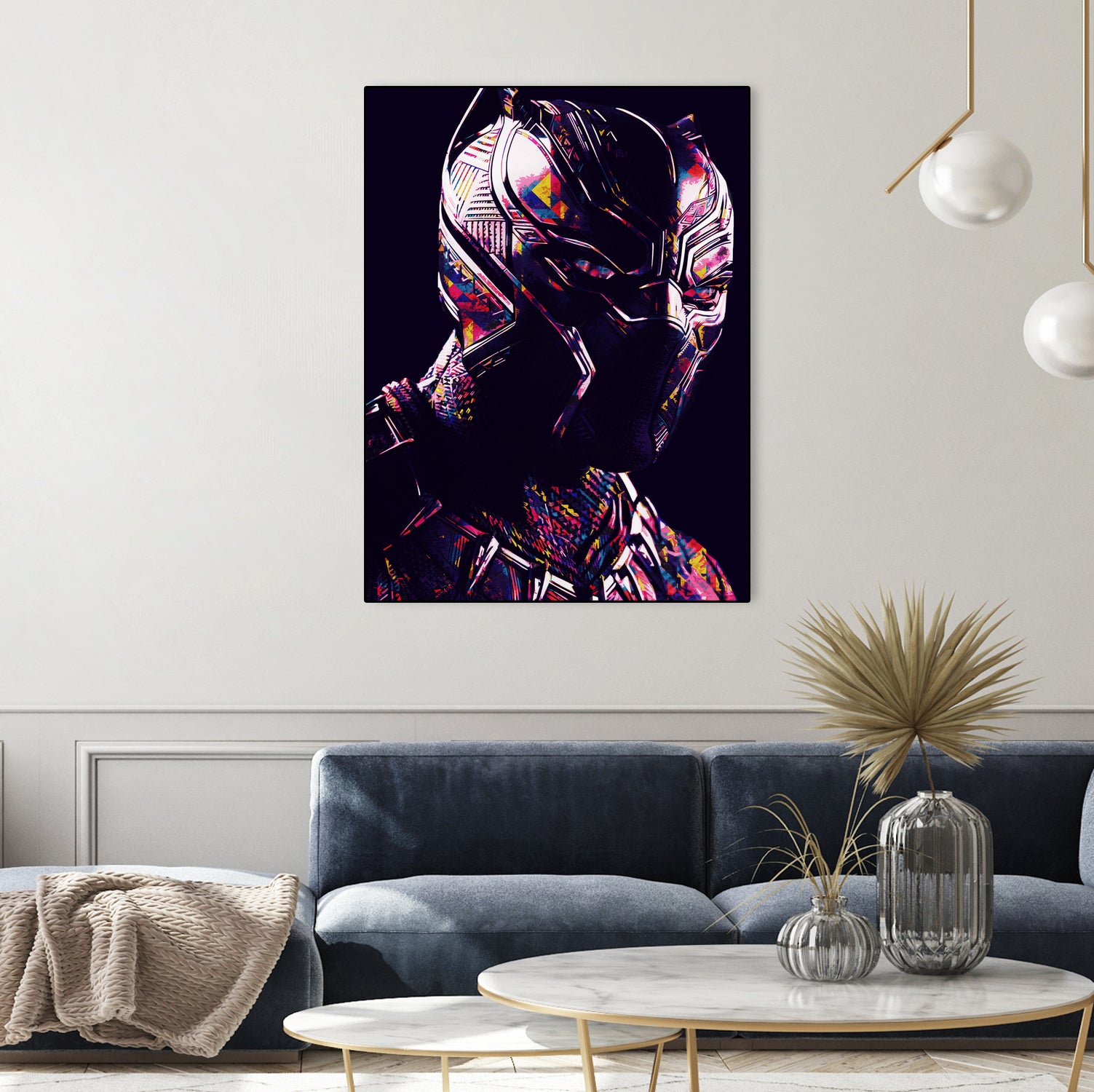 Black Panther by Sara Kamal on GIANT ART - black digital painting