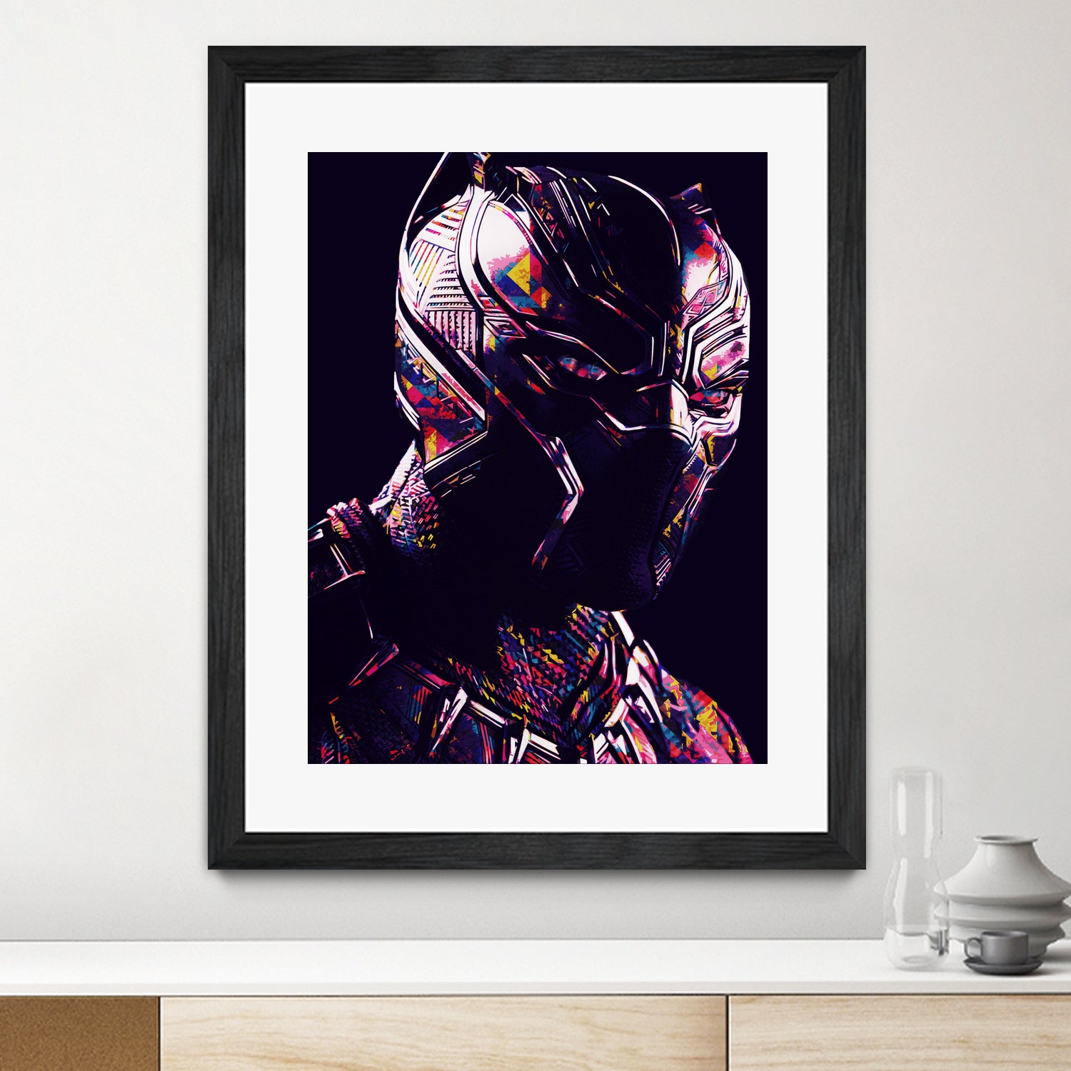 Black Panther by Sara Kamal on GIANT ART - black digital painting