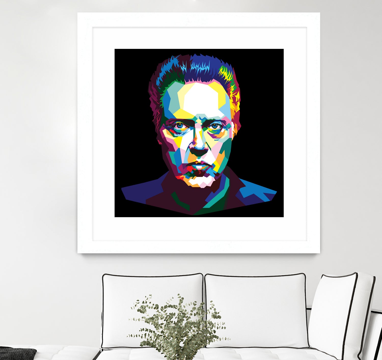 Christopher Walken in WPAP style by Andi Hariyanto on GIANT ART - white character design