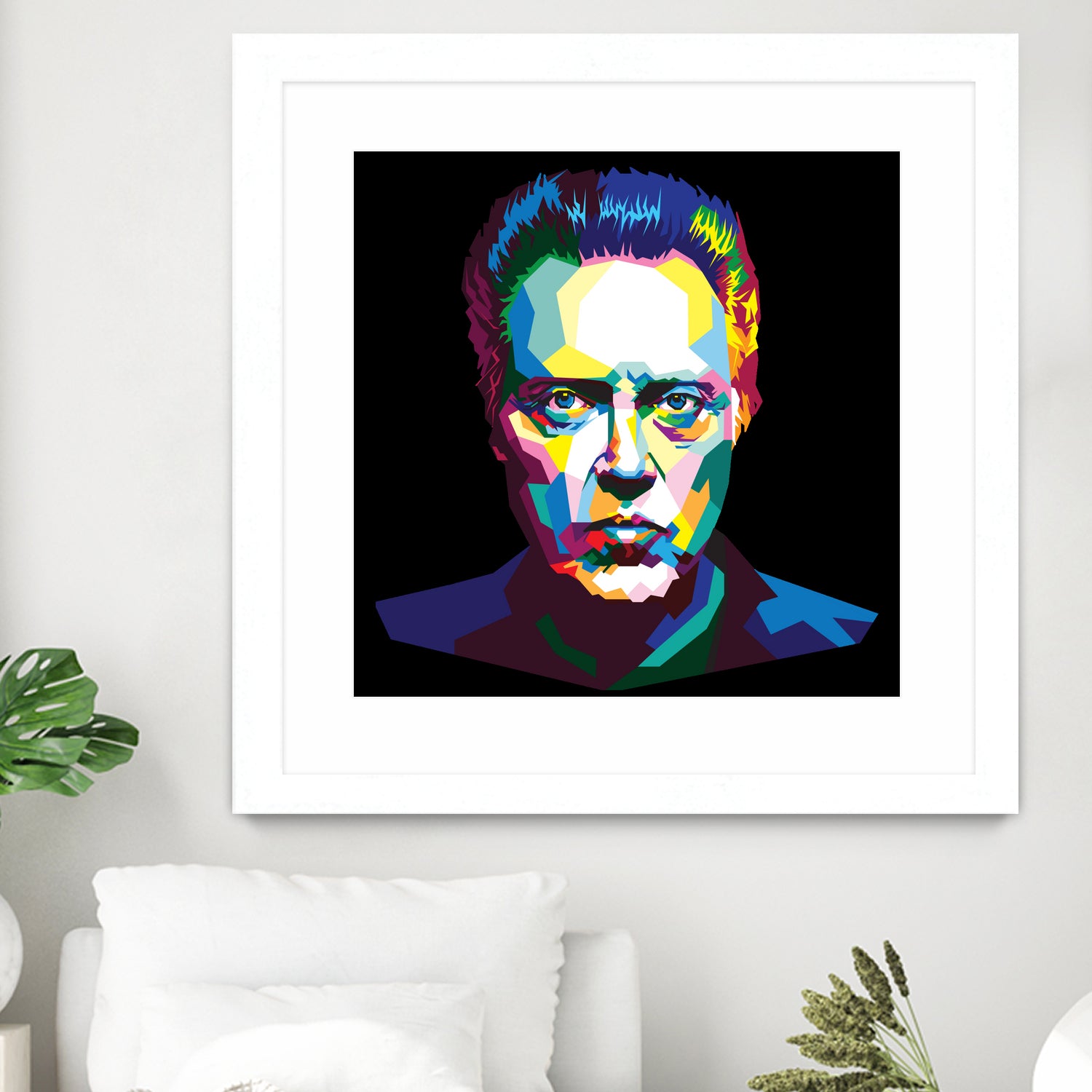 Christopher Walken in WPAP style by Andi Hariyanto on GIANT ART - white character design