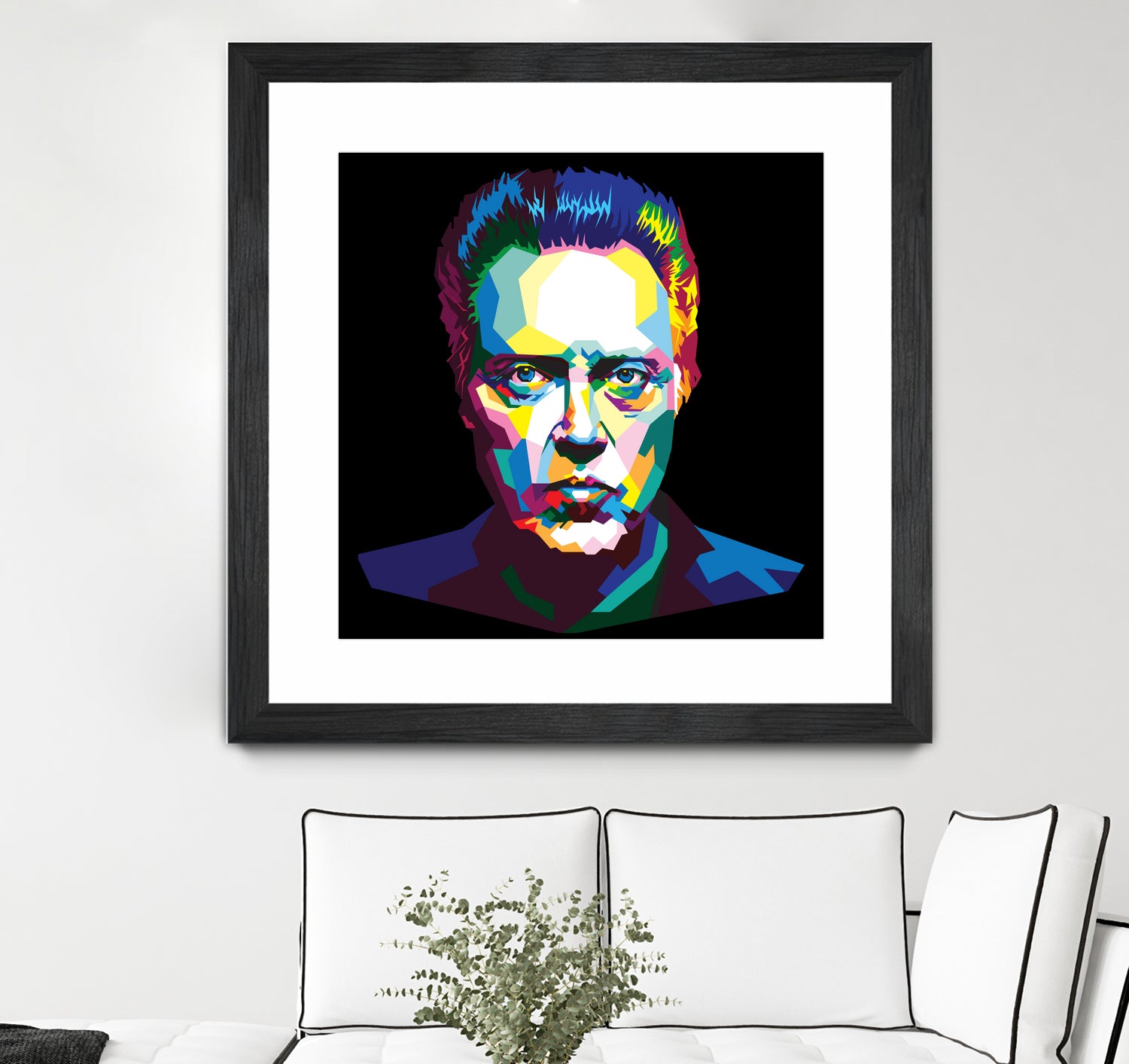 Christopher Walken in WPAP style by Andi Hariyanto on GIANT ART - white character design