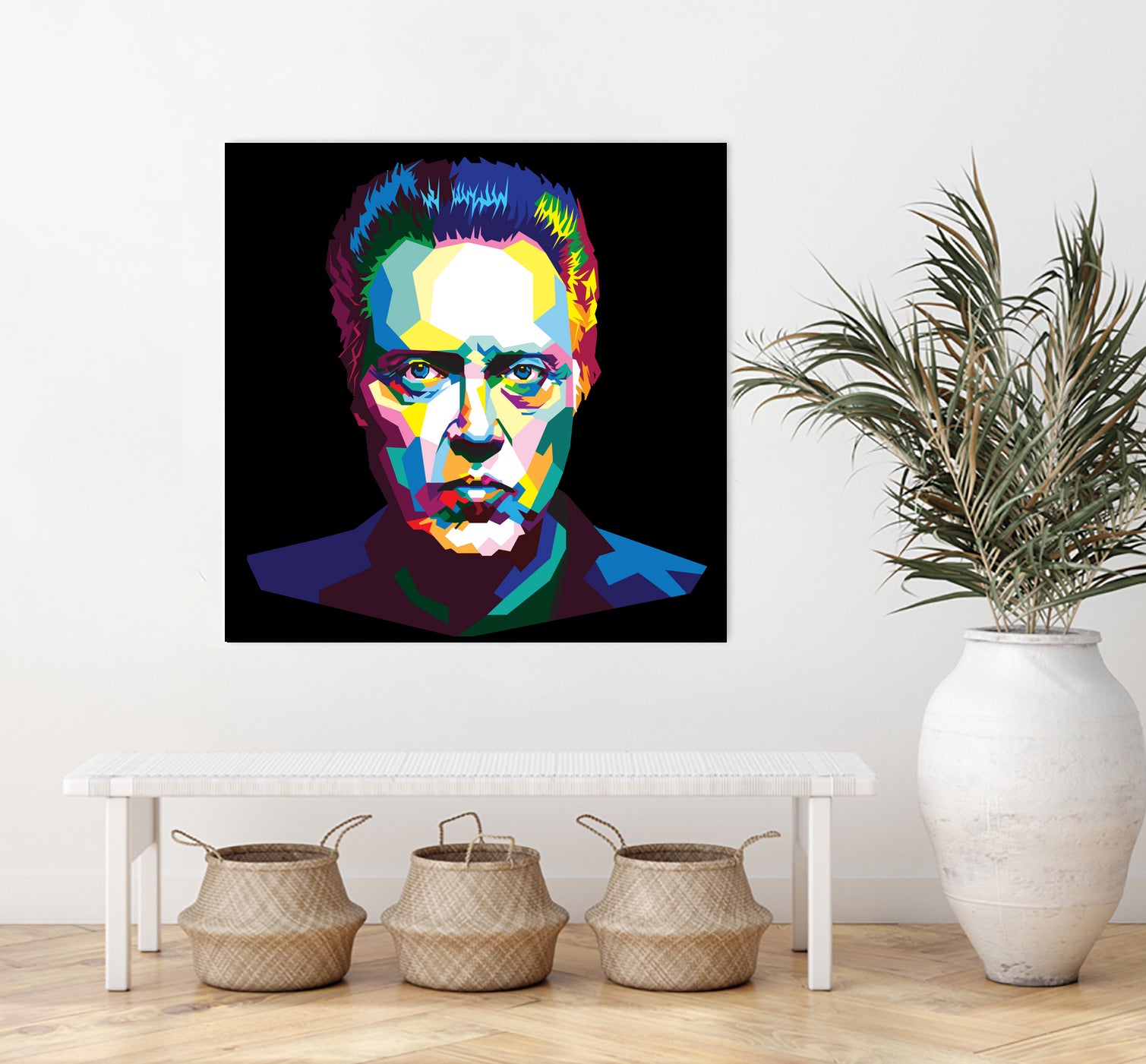 Christopher Walken in WPAP style by Andi Hariyanto on GIANT ART - white character design