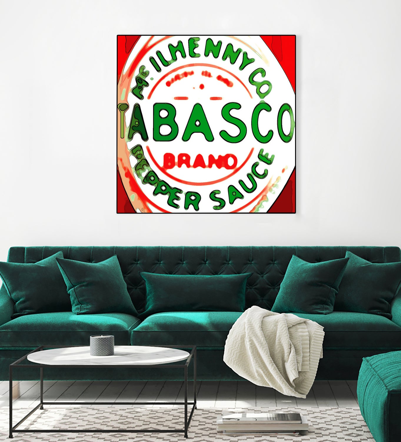 Tabasco by Ralph Frankenberg on GIANT ART - green photo manipulation